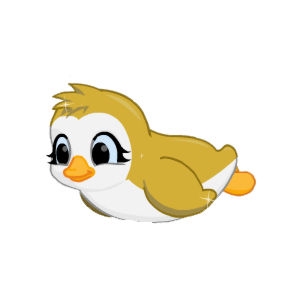 Premium Gold Penguin Pal